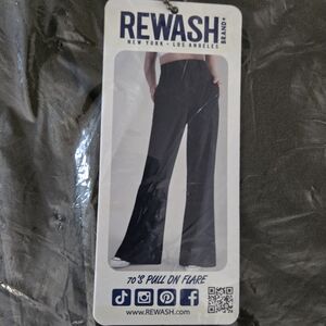 Rewash Women's Flare Pant, Sea Kelp - M